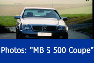 � Ein Traum auf vier R�dern - das S 500 Coupe von Mercedes-Benz �