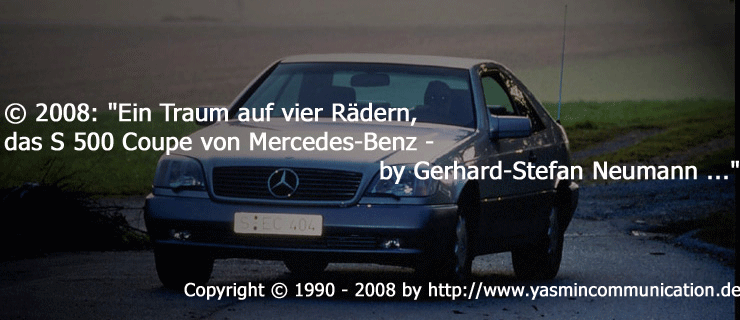 � Ein Traum auf vier R�dern - das S 500 Coupe von Mercedes-Benz �