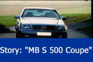 � Ein Traum auf vier R�dern - das S 500 Coupe von Mercedes-Benz �