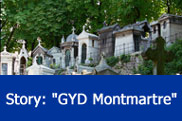 � The Graveyard Cimetiere de Montmartre in Paris - by Gerhard-Stefan Neumann ...