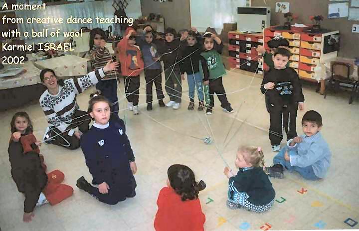 Yael Tal training young kids
