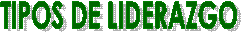 TIPOS DE LIDERAZGO