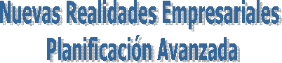 Nuevas Realidades Empresariales 
Planificaci�n Avanzada
