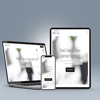 Kiss and Tell Website Mock up
