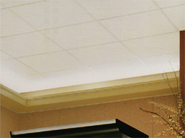 Perfiles met&aacute;licos galvanizado para el colocado de placas desmontables.
