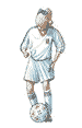 girl showing skill with soccer ball