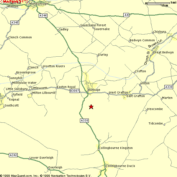 Burbage Map