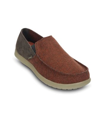 Description: Rust Santa Cruz Herringbone Loafer