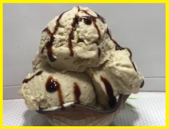 Receita de Sorvete de Banana, f�cil de fazer.