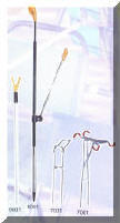Fishing accessories and supply. Bite indicators to nets- rod rest