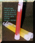 cold, glow stick or crack light -camping light