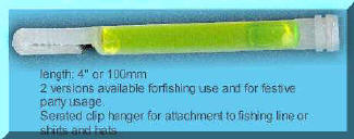 Glow stick or crack light for floats use and  night light- long life light