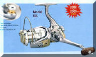 Front  drag control spinning reel -gs model