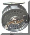 fly casting reel for saltwater and fresh water-diecast
