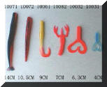 soft gel, worm, night crawler, leech, lobster,worm