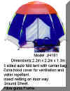 tent and outdoor shelters  auot fold.
