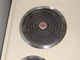 Image of a stove element