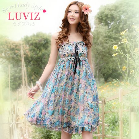 LUVIZ 2013�����¿� �黨��˿����ȹɭŮѩ������ȹ 1123