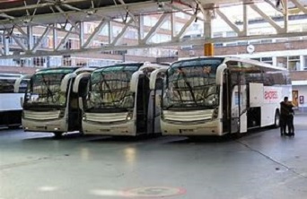 bus depot