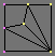 select these verticies, and make a quad