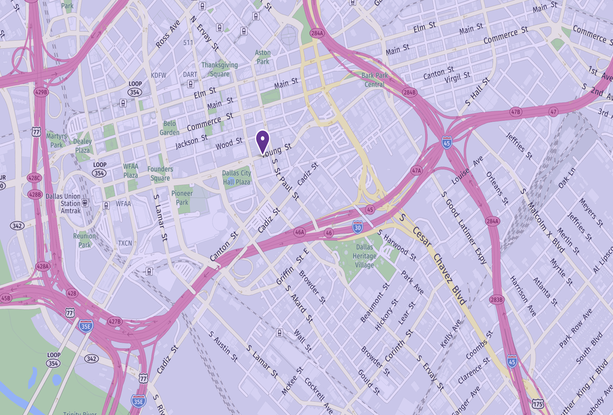 Dallas Map