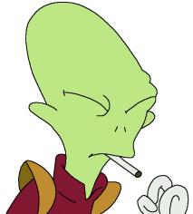 Kif tries to smoke