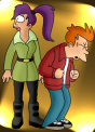 Leela and Fry