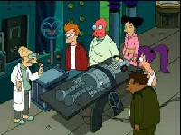 Futurama. Que pasar�a si  Bender fuera humano.