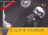 El gato de Verdaguer contando chistes de sexo.