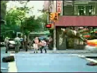 Escena del accidente en Conoces a Joe Black