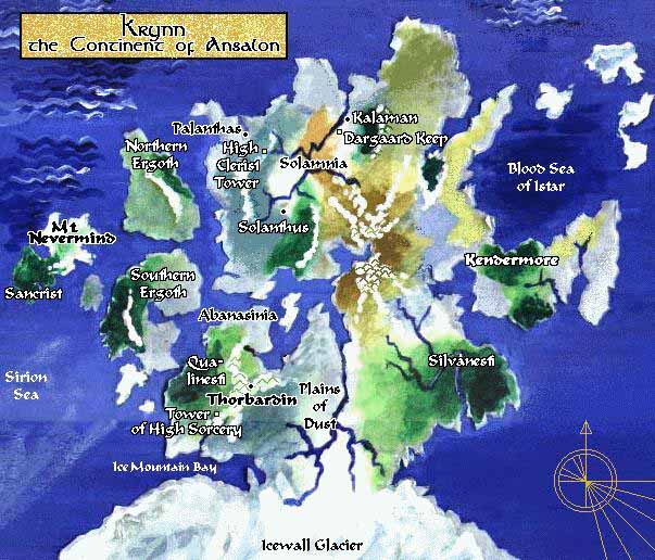 Mapa de Ansalon