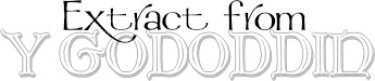 Exract from Y Gododdin