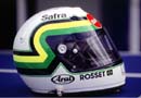 his helmet