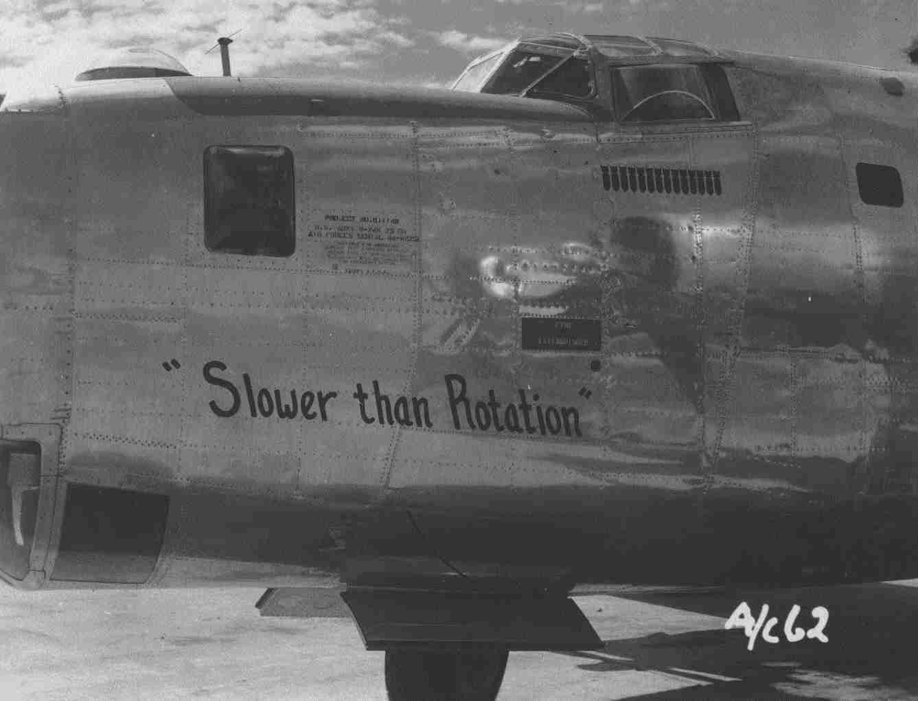 Slower Than Rotation