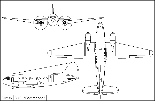 CURTISS C-46 'COMMANDO