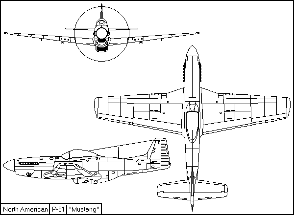 NORTH AMERICAN P-51 