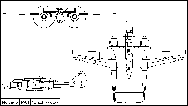 NORTHRUP P-61 BLACK WIDOW