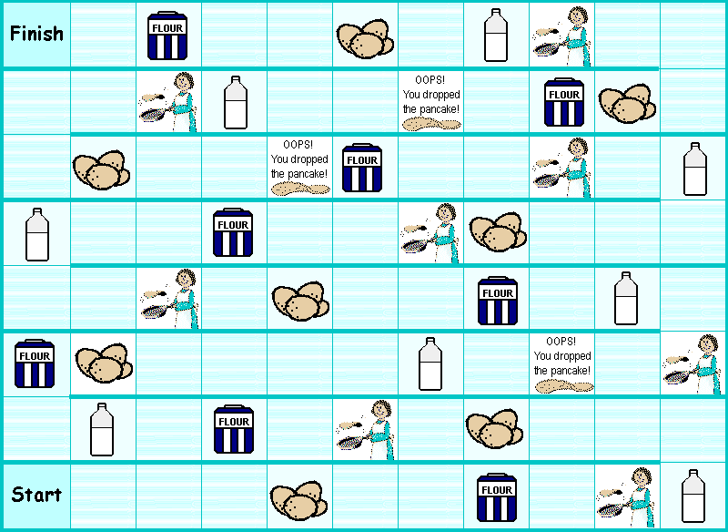 SEN Resources Games Pancake Race