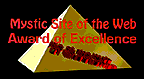 AvatarSearch Mystic Site of the Web Award-amazing 3-D animated pyramid