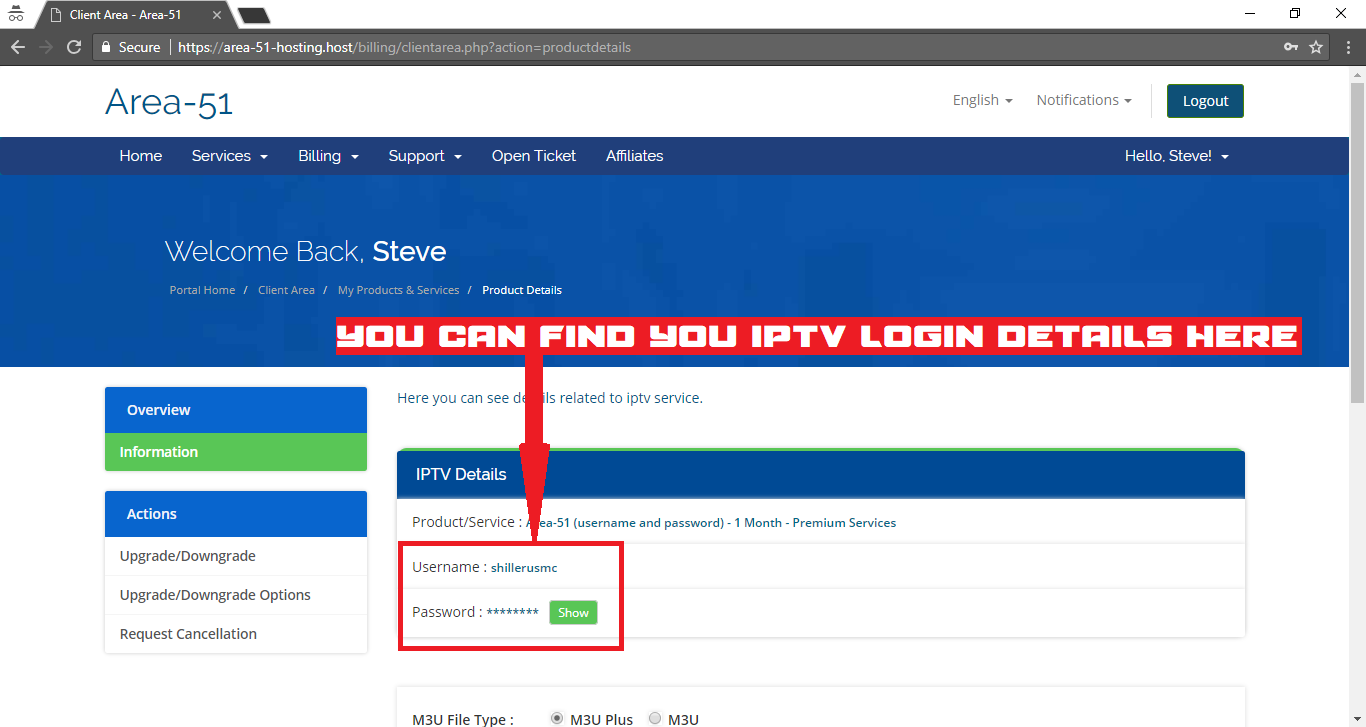 Username And Password username-and-password
