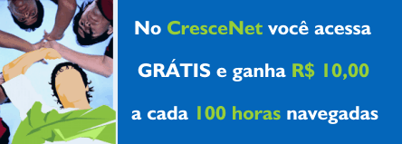 Acesse a internet gr&aacute;tis de qualidade e ainda ganhe R$10,00 por cada 100 horas navegadas, baixe o discador. Click aqui 