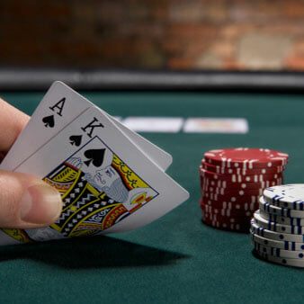 ak poker hand