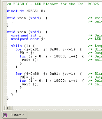 Lab1 ไฟกระพริบ Blinky.c Lab1 ไฟกระพริบ Blinky.C