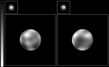 Pluto and it's moon