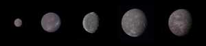 Uranus' moons
