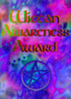 Wiccan Awarness Award