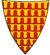 arms (from seal) of Robert de Ferrers (died 1265)