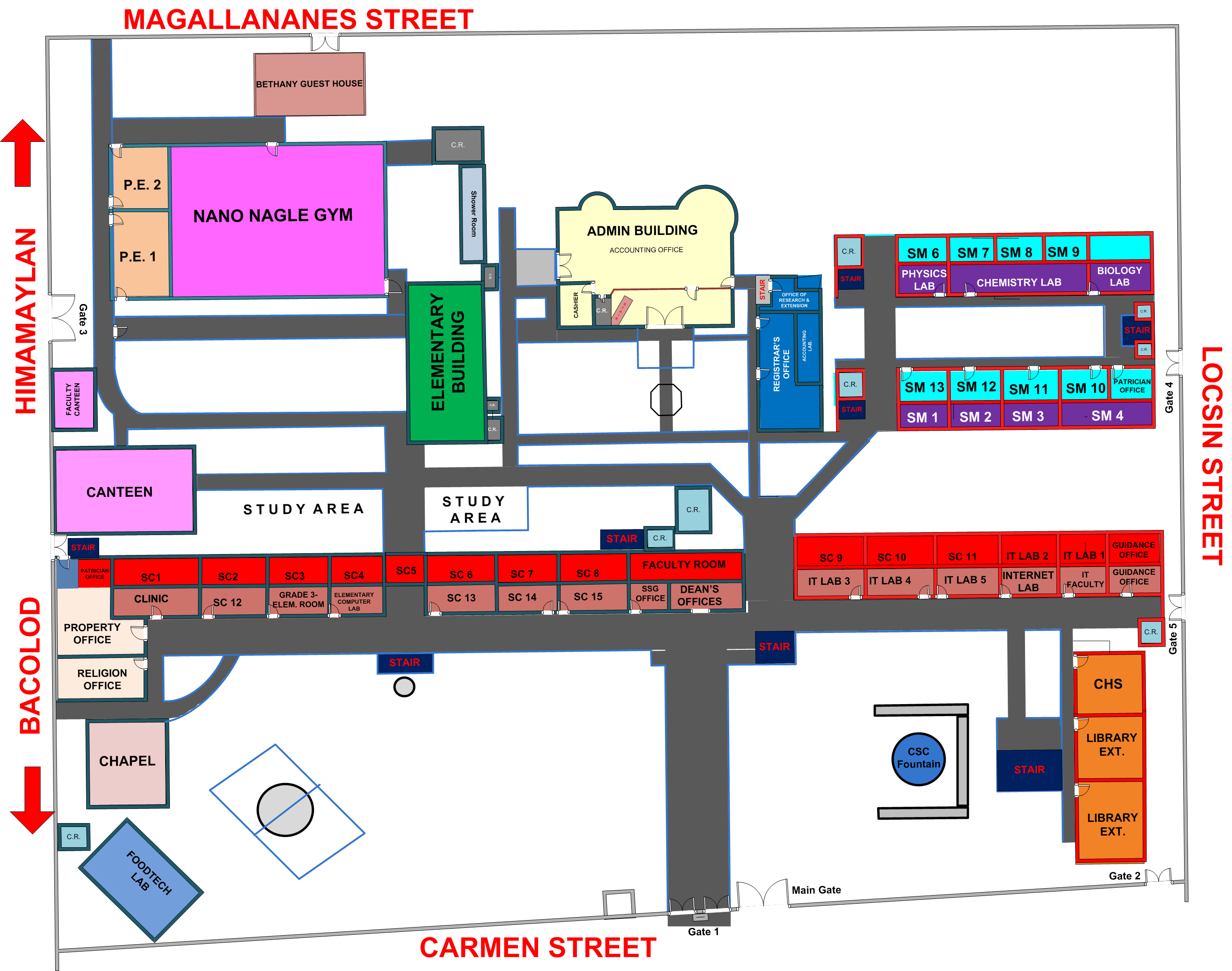 BCC Map