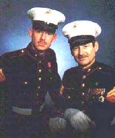 Marine dress blues