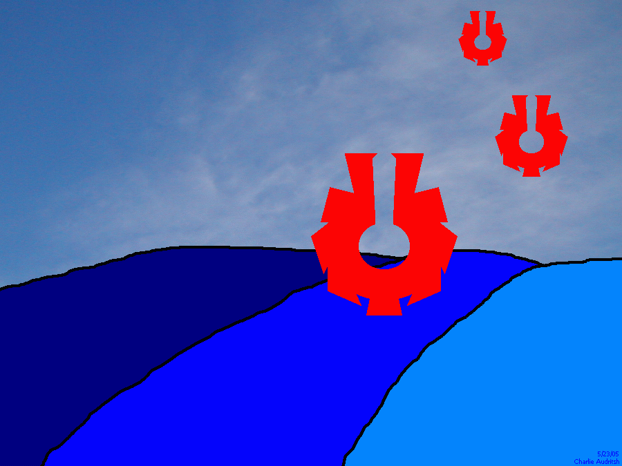 Here come the artsy things!  C